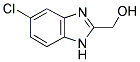 (5-CHLORO-1 H-BENZOIMIDAZOL-2-YL)-METHANOL Struktur