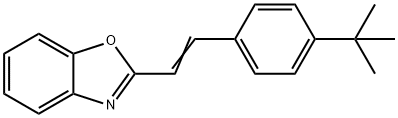 2-[4-(TERT-BUTYL)STYRYL]-1,3-BENZOXAZOLE Struktur