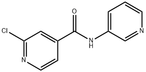 2-CHLORO-N-PYRIDIN-3-YLISONICOTINAMIDE Struktur