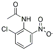 N-(2-CHLORO-6-NITRO-PHENYL)-ACETAMIDE Struktur