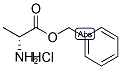 H-D-ALA-OBZL HCL Struktur