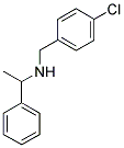 (4-CHLOROBENZYL)-(1-PHENYLETHYL)AMINE Struktur