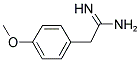 2-(4-METHOXY-PHENYL)-ACETAMIDINE Struktur