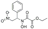 ETHYL [HYDROXY(2-NITRO-1-PHENYLETHYL)AMINO](OXO)ACETATE Struktur