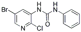 N-(5-BROMO-2-CHLORO-3-PYRIDYL)-N'-PHENYLUREA Struktur