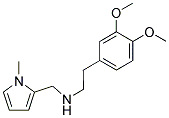 [2-(3,4-DIMETHOXY-PHENYL)-ETHYL]-(1-METHYL-1H-PYRROL-2-YLMETHYL)-AMINE Struktur