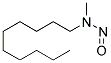 N-NITROSO DECYLMETHYLAMINE Struktur