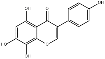 8'-HYDROXYGENISTEIN Struktur