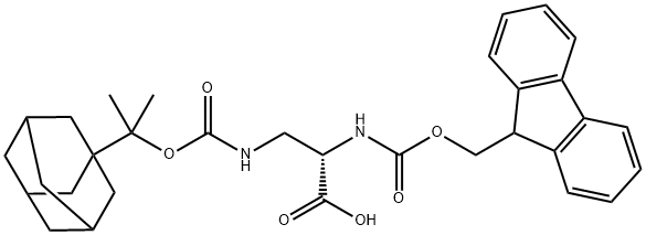 FMOC-DAP(ADPOC)-OH Struktur