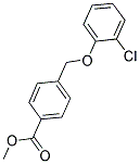 4-(2-CHLORO-PHENOXYMETHYL)-BENZOIC ACID METHYL ESTER Struktur