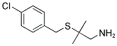 2-[(4-CHLOROBENZYL)SULFANYL]-2-METHYL-1-PROPANAMINE Struktur