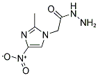 (2-METHYL-4-NITRO-IMIDAZOL-1-YL)-ACETIC ACID HYDRAZIDE Struktur