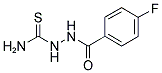 2-(4-FLUOROBENZOYL)-1-HYDRAZINECARBOTHIOAMIDE Struktur