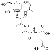 AC-MURAMYL-ALA-GLN Struktur