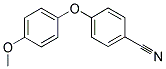 4-(4-METHOXYPHENOXY)BENZENECARBONITRILE Struktur