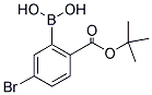 T-BUTYL-4'-BROMOBENZOATE-2'-BORONIC ACID Struktur