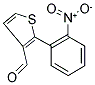 2-(2-NITROPHENYL)-3-THIOPHENECARBALDEHYDE Struktur