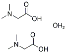 2-(DIMETHYLAMINO)ACETIC ACID HEMIHYDRATE Struktur