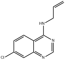 N-ALLYL-7-CHLORO-4-QUINAZOLINAMINE Struktur