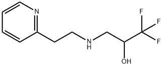 1,1,1-TRIFLUORO-3-([2-(2-PYRIDINYL)ETHYL]AMINO)-2-PROPANOL Struktur