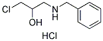 1-(BENZYLAMINO)-3-CHLOROPROPAN-2-OL HYDROCHLORIDE Struktur