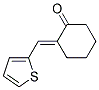 (2E)-2-(THIEN-2-YLMETHYLENE)CYCLOHEXANONE Struktur