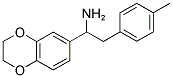 1-(2,3-DIHYDRO-BENZO[1,4]DIOXIN-6-YL)-2-P-TOLYL-ETHYLAMINE Struktur