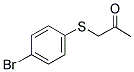 1-[(4-BROMOPHENYL)SULFANYL]ACETONE Struktur