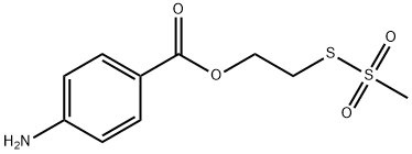 BENZOCAINE METHANETHIOSULFONATE Struktur