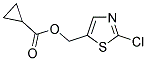 (2-CHLORO-1,3-THIAZOL-5-YL)METHYL CYCLOPROPANECARBOXYLATE Struktur