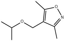 (3,5-DIMETHYL-4-ISOXAZOLYL)METHYL ISOPROPYL ETHER Struktur