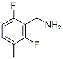 2,6-DIFLUORO-3-METHYLBENZYLAMINE Struktur