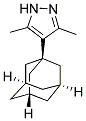 4-ADAMANTAN-1-YL-3,5-DIMETHYL-1H-PYRAZOLE Struktur