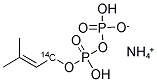 [1-14C]ISOPENTENYL PYROPHOSPHATE, AMMONIUM SALT Struktur