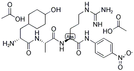 H-D-HHT-ALA-ARG-PNA 2ACOH Struktur