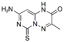 8-AMINO-3-METHYL-6-THIOXO-1,6-DIHYDRO-2H-PYRIMIDO[1,6-B][1,2,4]TRIAZIN-2-ONE Struktur