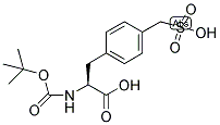 BOC-L-PHE(4-CH2-SO3H) Struktur