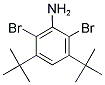 2,6-DIBROMO-3,5-DITERT-BUTYLANILINE Struktur