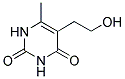 5-(2-HYDROXYETHYL)-6-METHYL-2,4(1H,3H)-PYRIMIDINEDIONE Struktur