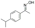 1-(4-ISOPROPYL-PHENYL)-ETHANONE OXIME Struktur