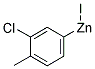 3-CHLORO-4-METHYLPHENYLZINC IODIDE Struktur