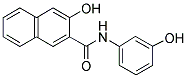 2-HYDROXY-N-(3'-HYDROXYPHENYL)-3-NAPHTHYLAMIDE Struktur