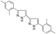 5,5'-BIS(2,4-DIMETHYLPHENYL)-1H,2'H-3,3'-BIPYRAZOLE Struktur