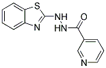 N'-1,3-BENZOTHIAZOL-2-YLNICOTINOHYDRAZIDE Struktur