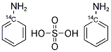 ANILINE SULFATE, [14C(U)]- Struktur