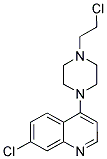 7-CHLORO-4-[4-(2-CHLOROETHYL)-1-PIPERAZINYL]QUINOLINE Struktur