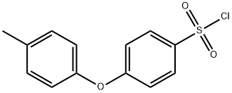 [4-(4-METHYLPHENOXY)PHENYL]SULFONYL CHLORIDE Struktur