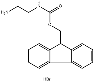 9-FLUORENYLMETHYL N-(2-AMINOETHYL)CARBAMATE HYDROBROMIDE Struktur