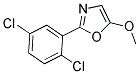 2-(2,5-DICHLOROPHENYL)-1,3-OXAZOL-5-YL METHYL ETHER Struktur