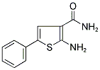 2-AMINO-5-PHENYL-3-THIOPHENECARBOXAMIDE Struktur